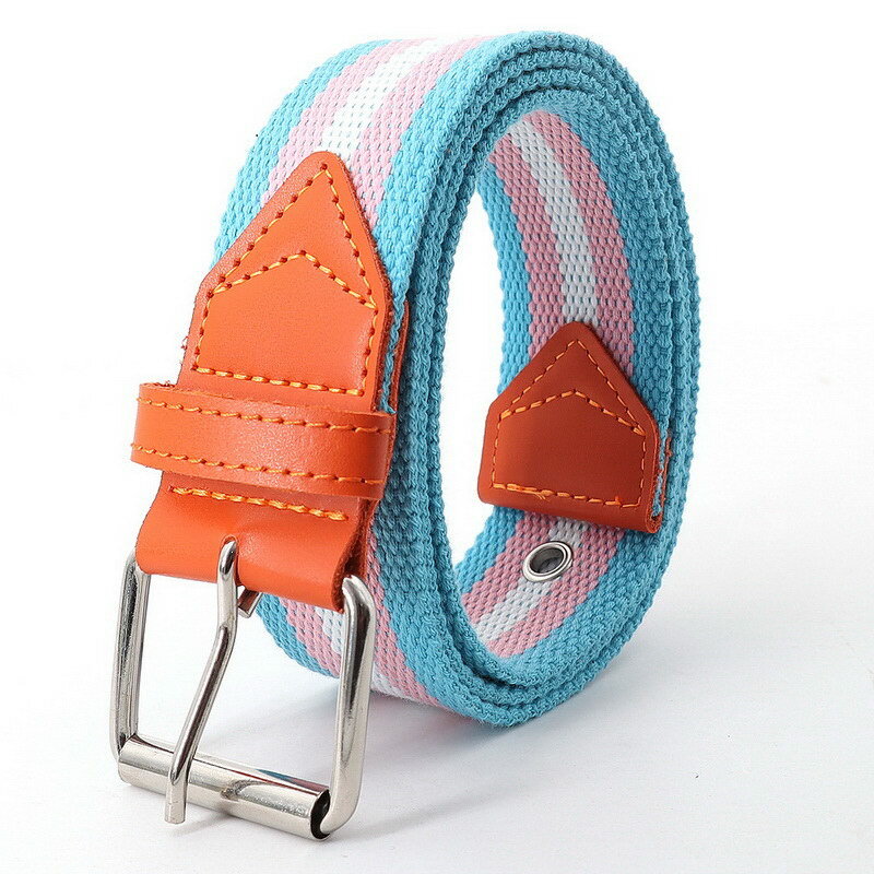 Cinturones de lona Unisex con hebilla de PIN para hombres y mujeres, cinturones de lona transpirables para centro de Bar, ocio al aire libre, Deportes, accesorios de Jeans de verano