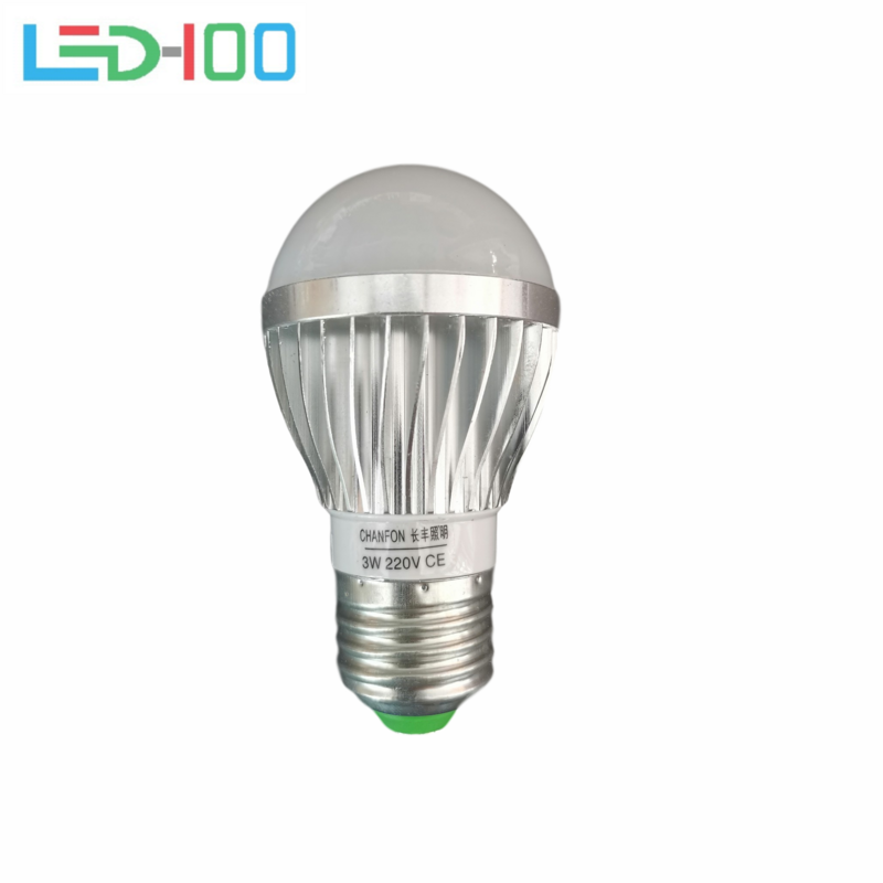 Nuova lampadina a led E27 3w lampade a risparmio energetico lampada a piena potenza lampadina a LED AC220V per illuminazione a LED