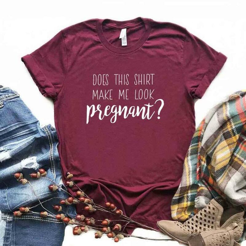 Camiseta feminina para mulheres grávidas, camiseta de algodão engraçada para garotas yong top camiseta de 6 cores drop shipping
