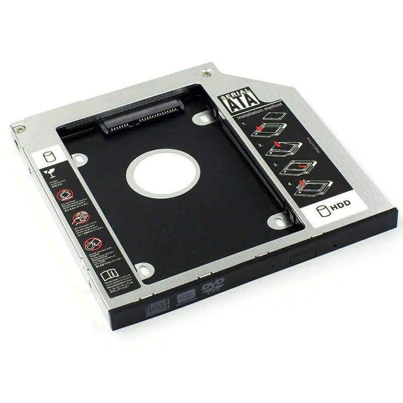 SATA-carcasa de disco duro HDD SSD, adaptador Caddy para Asus K53, N43sl, X73, X83, N53Jf, N53Jl, K73, K73BY, K73T