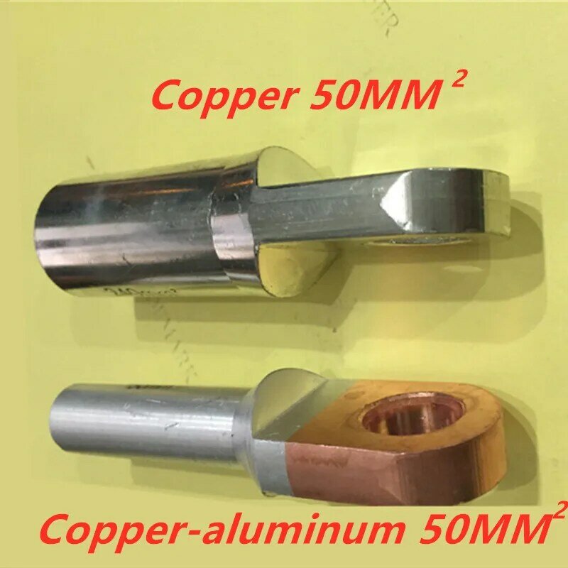 Europe type copper nose DTC - 50mm copper terminals artical copper ear nose line terminals