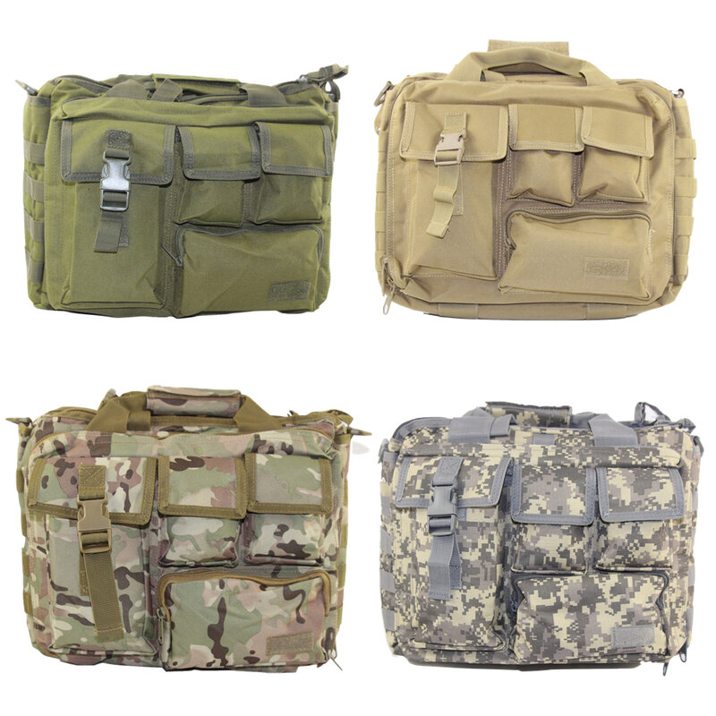 Tactical Molle Backpack 14 '' Inch Men Airsoft Computer Laptop Bag Travel Bags shoulder Bags Laptop Camera Mochila Messenger bag