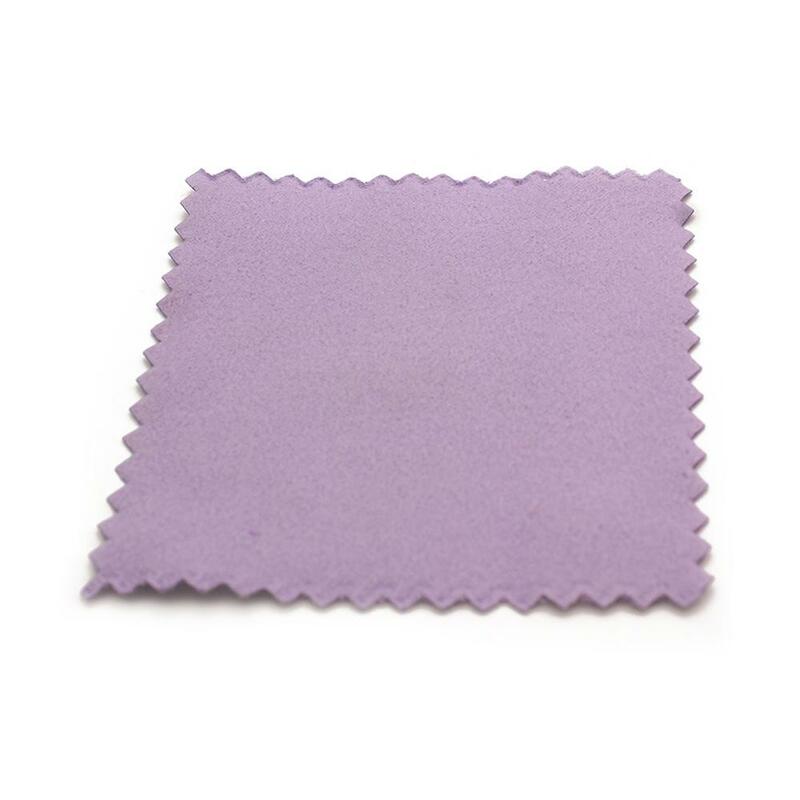 Wholesale Mix Color Smooth Fabric Sterling Silver Jewelry Cleaning Cloth Accessaries Polishing Cloth Anti Tarnish 8*8cm 300Pcs