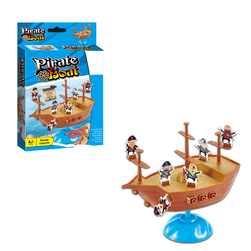 إطلاق حديثا الاطفال التعليمية لعبة التوازن السفينة القراصنة قارب لعبة الطاولة للعب مضحك
