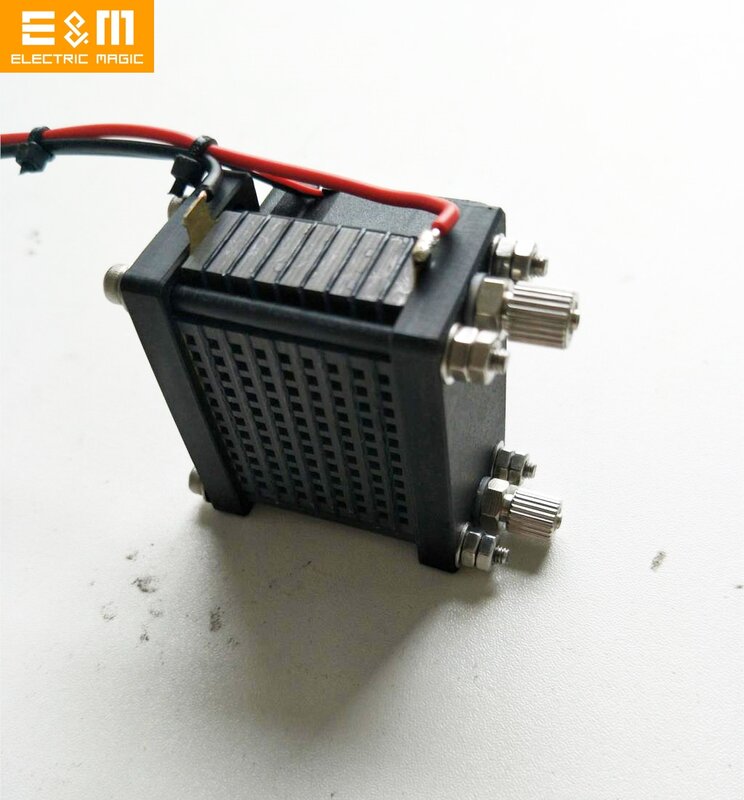 Personalizado 5W Fuel Cell System Membrana de troca de prótons de hidrogênio PEM PEMFC PEMs Stack Placa de controle de válvula de escape com ventilador