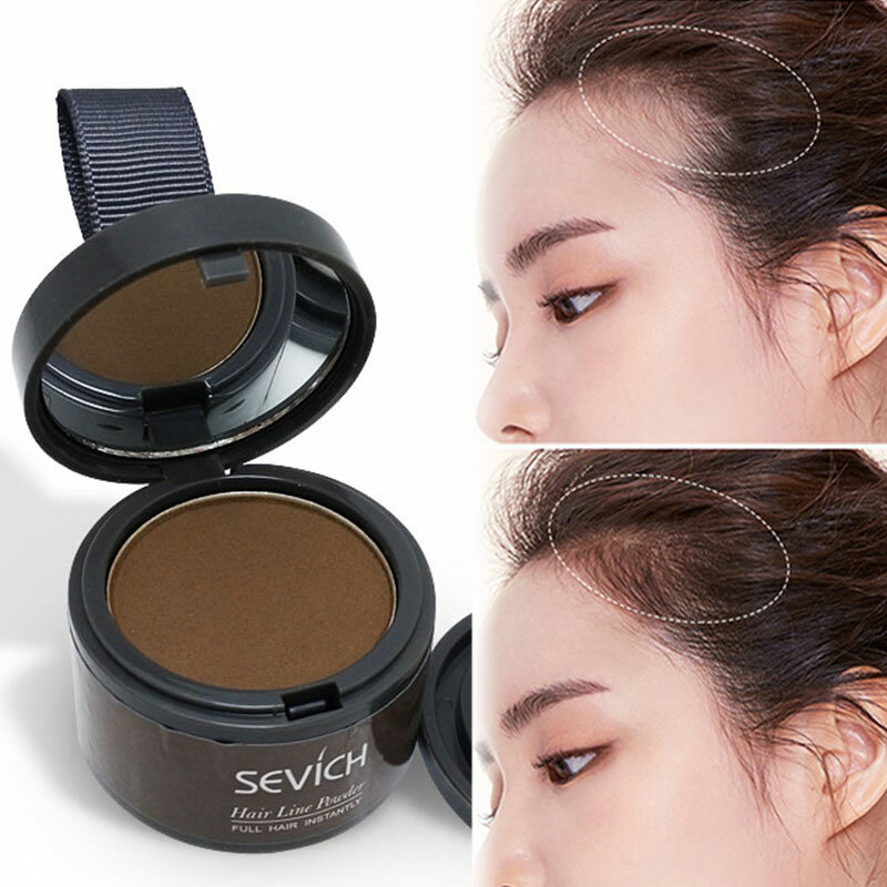 Sevich Light Blonde Color Hairline Shadow Powder Instantly Root Cover Up 4g Hair Fluffy Powder Hair Concealer Coverag Make up