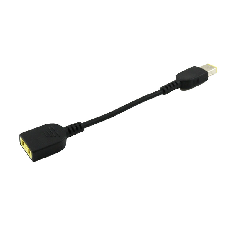 10x Square DC Power Male to Female Extension Charge Cable for Lenovo ThinkPad Carbon Laptop 15cm