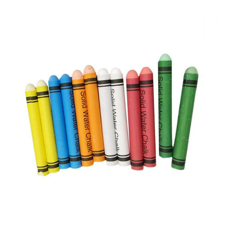 6pcs Teachers Use Water-soluble Dust-free Chalk Set Drawing Chalk Office School Education Supplies Accessories