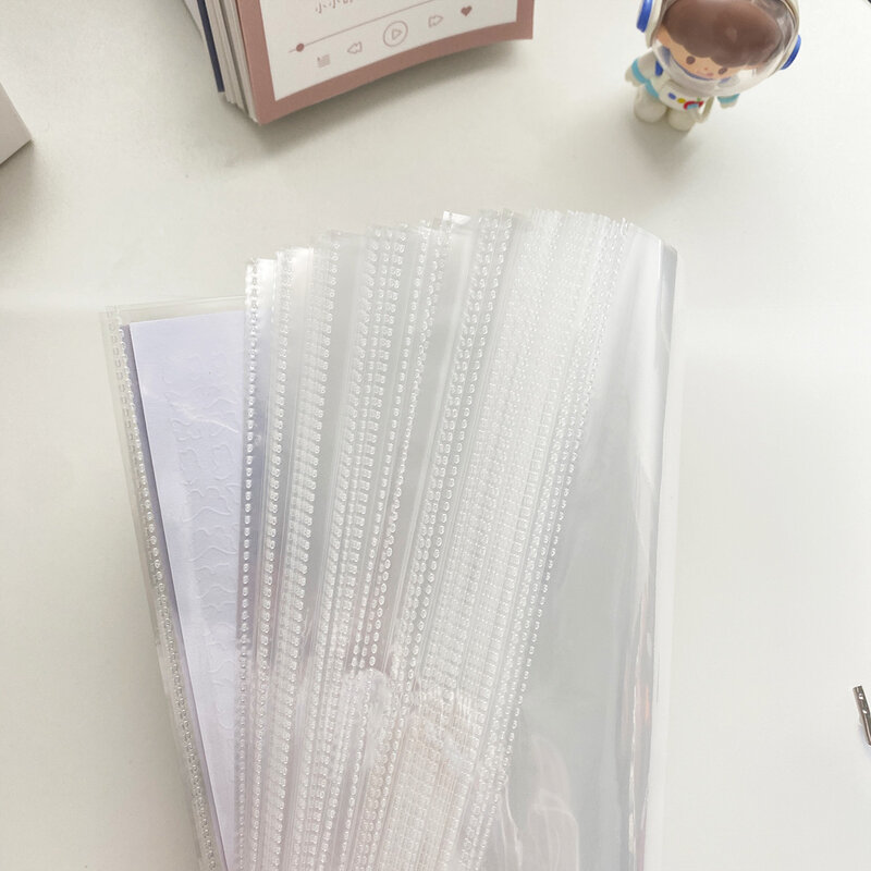 Yoofun สติกเกอร์วัสดุคอลเลกชันผู้ถือหนังสือโปร่งใส Photo Album Scrapbooking วัสดุกระดาษหนังสือเครื่องเขียน