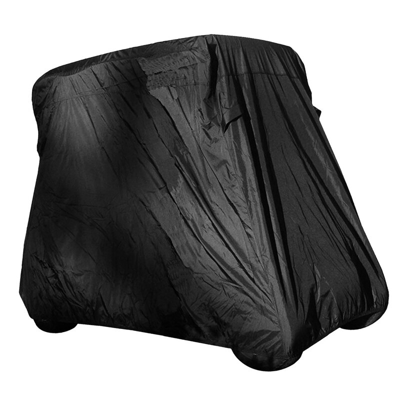 Waterproof Golf Cart Cover, Golf Cart Easy-On Cover For 4/2 Passenger Golf Carts Club Car