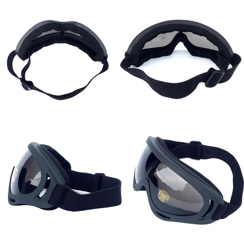 Skiing Goggles Women Girl Men Boy PC UV 400 Protective Lens Windproof Dust-proof Adjustable Sports Glasses Eyewear