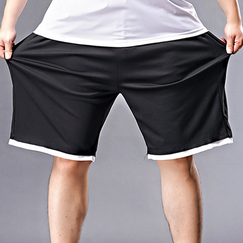 Calções de verão 7xl cintura 140cm 6xl 5xl casual calções masculinos tamanho grande