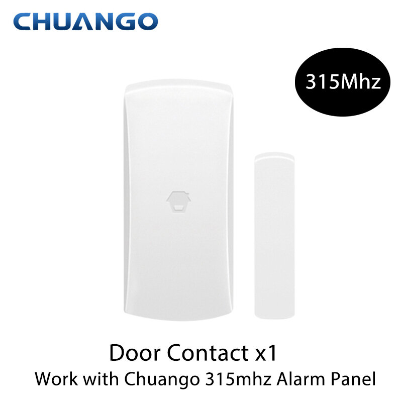 315Mhz/433Mhz Wireless Window Deur Sensor Voor Originele Chuango Thuis Draadloos Alarmsysteem