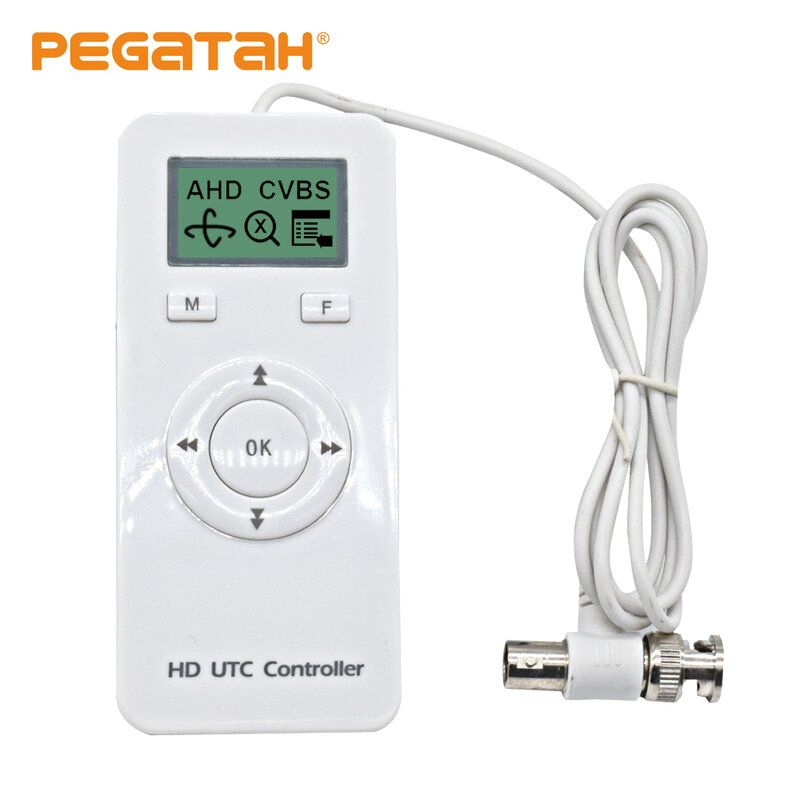 Contrôleur analogique HD AHD UTC pour caméra de vidéosurveillance, BNC pour câble OSD, télécommande pour hommes