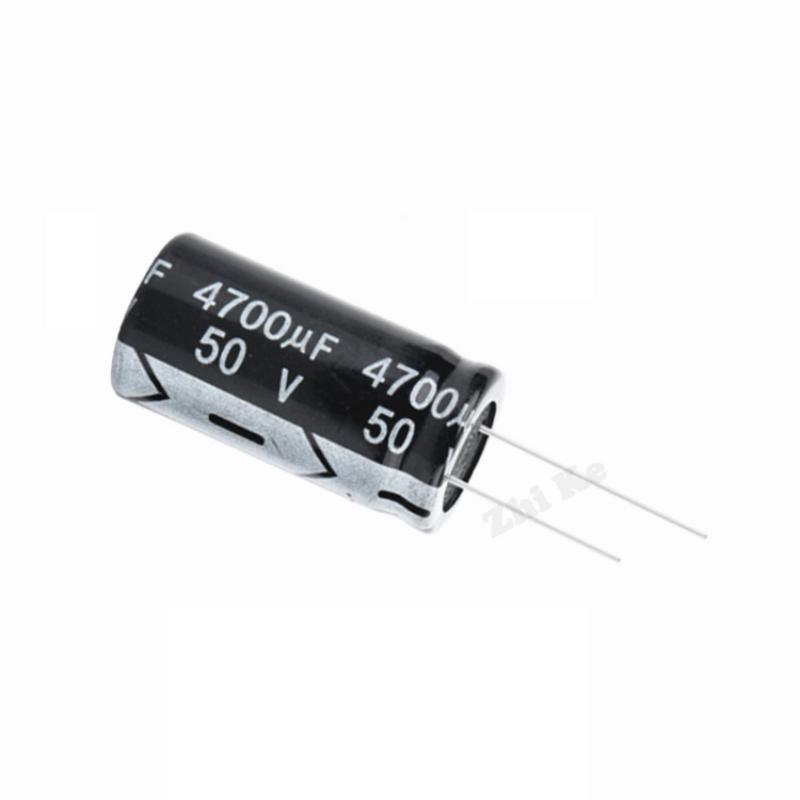 Алюминиевый электролитический конденсатор с низким ESR, 2 шт., 50 в, 4700 мкФ, 18x35 мм, 4700 мкФ, 50 в, электрические конденсаторы 20%