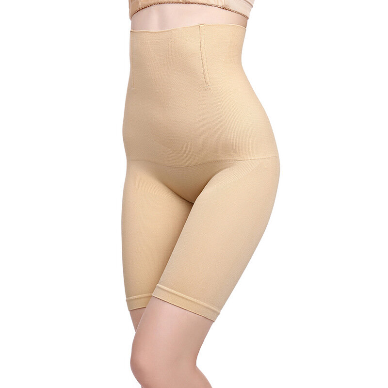 Corpo pós-parto dá forma às calças hip shaping calças corpo espartilho sem costura de cintura alta grande estiramento corpo calças pós-parto