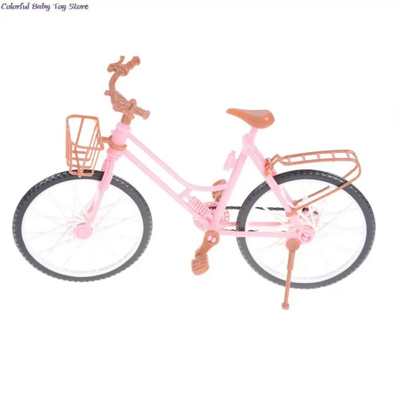 1pc Mini Bicycle Model Fashion Beautiful Bicycle Detachable Bike for Dolls Accessories Collection Toys for children