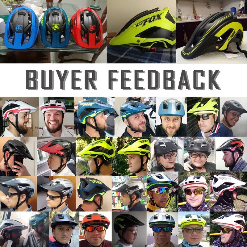 Шлем велосипедный BATFOX, Сверхлегкий шлем для горных велосипедов