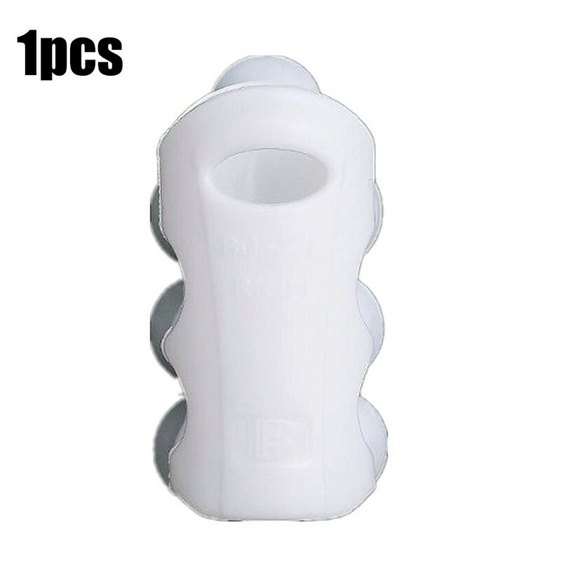 Ganchos de succión de silicona con soporte para ducha, accesorios de estante montado en la cabeza de baño, ajustable, 1/2 piezas