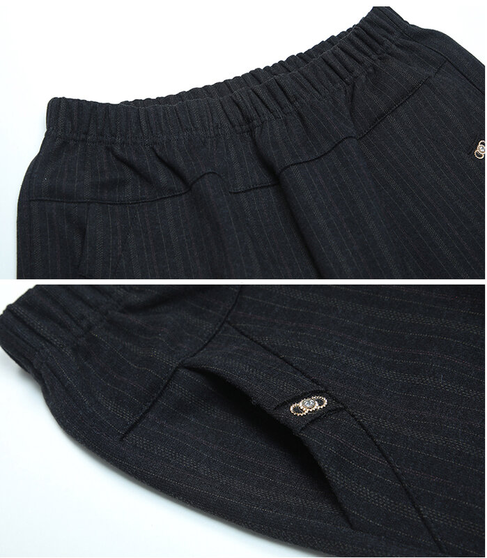 XL-5XL spodnie typu Oversize Casual damskie 2023 spodnie długa luźna wysokiej talii damskie nowe jesienne spodnie damskie zimowe spodnie