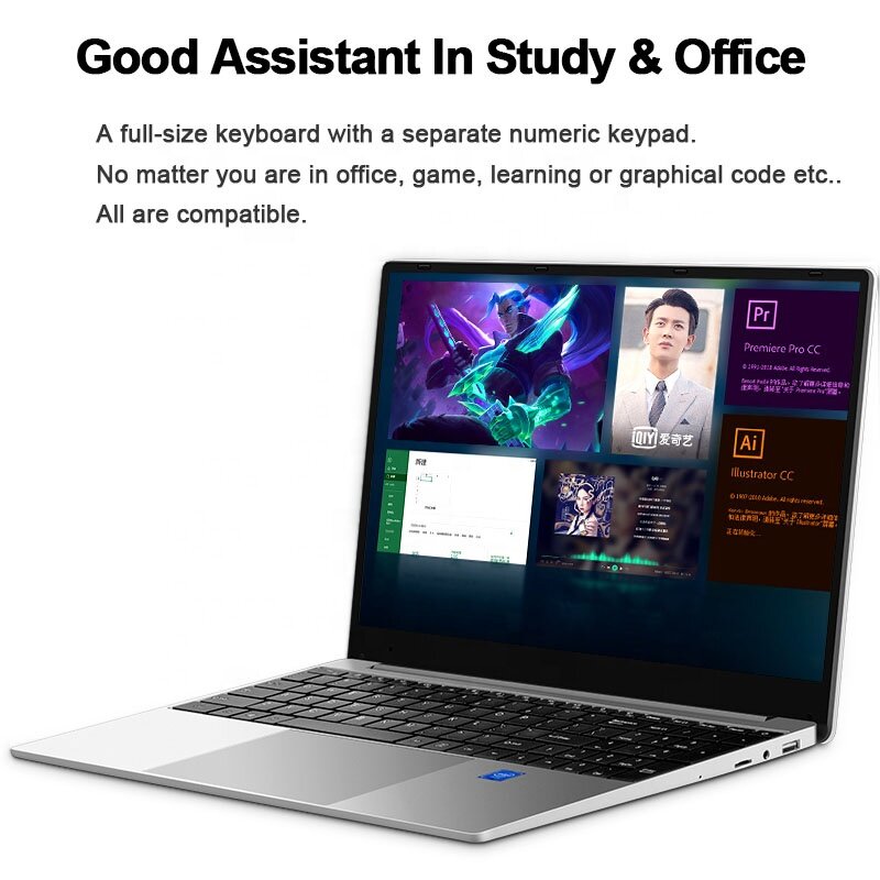 Fabrik direkte versorgung neue günstige gaming laptop 15,6 zoll PC notebook computer