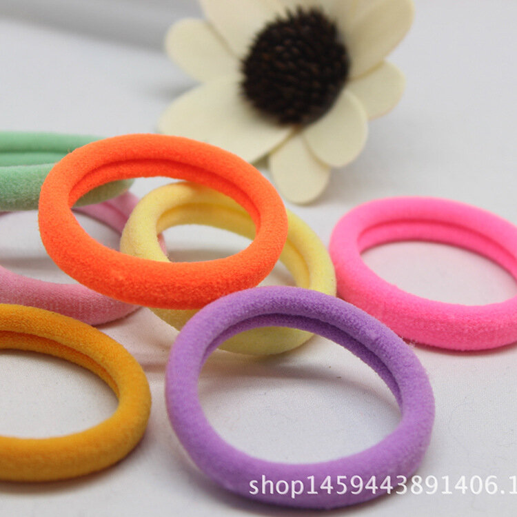 Wholesale 20 Pcs/LOT Hair Accessories FOR Girls and Kids RUBBER BANDS BLACK Color  2018 The Ponytail Holder Elastic Hair Bands
