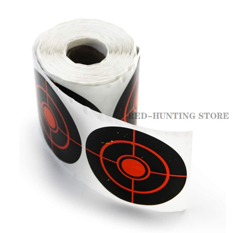 3Inch 3 "Shooting Splatter Target Menembak Praktek Stiker Set 100Pcs/Roll untuk Paintball