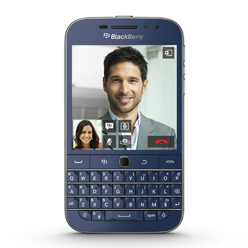 Unlocked ponsel pintar BlackBerry Q20, HP asli 4G 8MP WIFI 3.5 "16G ROM BlackBerry Q20