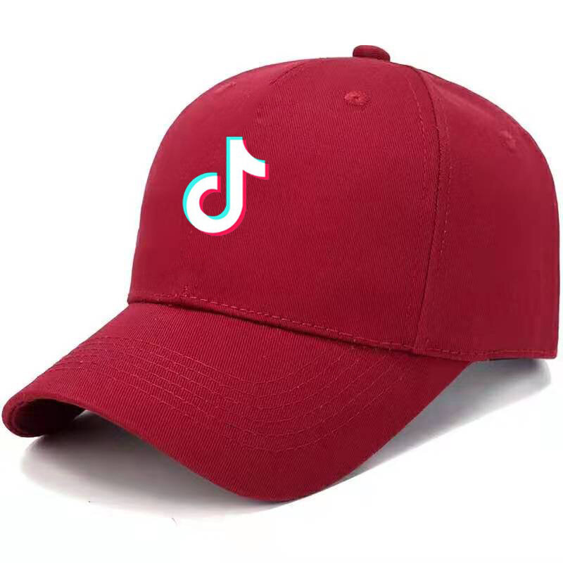 Fashion Outdoor Sport Baseball Cap Tik-Tok Spring and Summer Men Women Plain Curved Sun Visor Baseball Cap Hat Adjustable Caps