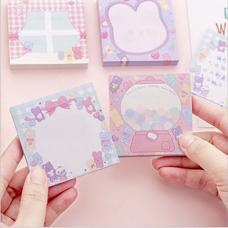 6pcs/lot Sweet little girl Memo pad Sticky note Writing scratch pad Gift stationery Office school supplies G279