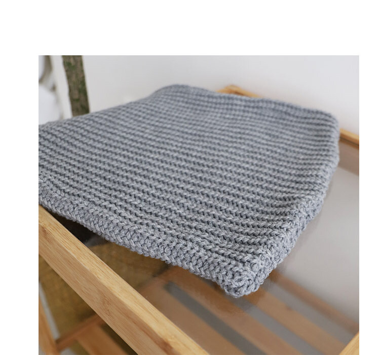 Nouveau sac tricoté en laine confortable sacs à main à la mode Simple dames fourre-tout sac à main à bandoulière sac à Crochet