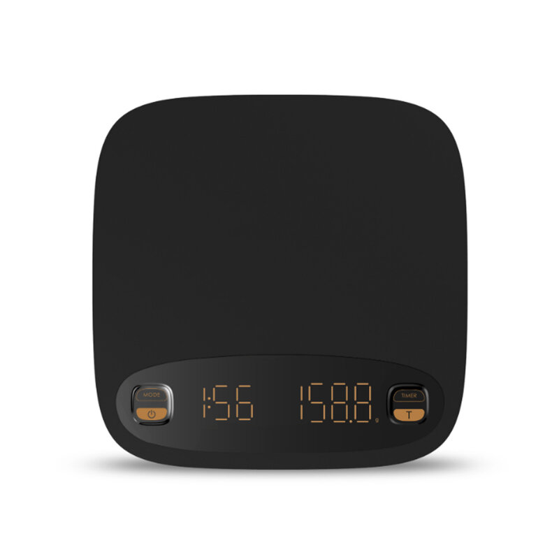 Новые высокоэффективные умные ручные весы для кофе KC803, Интеллектуальный автоматический пилинг и сброс, зарядка через USB, простой скрытый экран