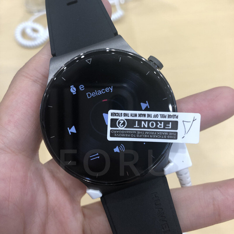 Soft TPU ป้องกันฟิล์มสำหรับ Huawei นาฬิกา GT2 Pro Honor นาฬิกา GT/ Magic 2ป้องกันหน้าจอ Magic 2ป้องกัน (ไม่มีกระจก)