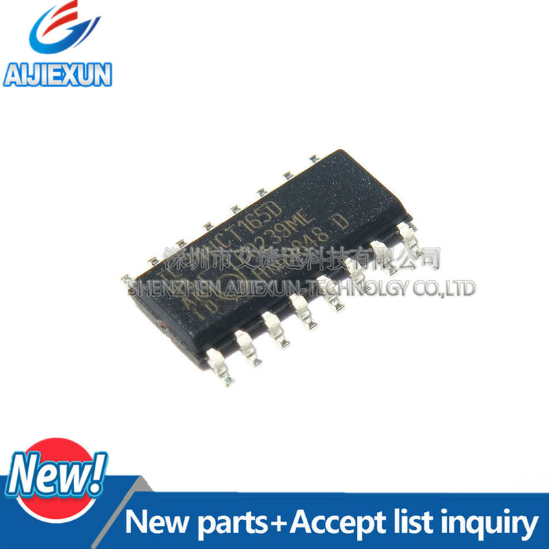 50pcs 74HCT165D SOP16 8-bit parallel-in/serial-out shift register large stock 100% new and orginal