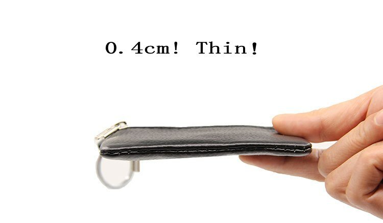 Tas Mini Kulit Asli untuk Anak Perempuan Dompet Koin Casing Kunci Lembut untuk Wanita