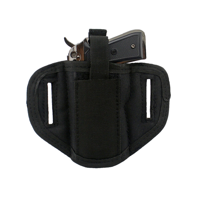 Universal Tactical Gun Holster 6 Position Left Right Case Pouch Waist Bag Hunting Airsoft Glock Handgun Holder