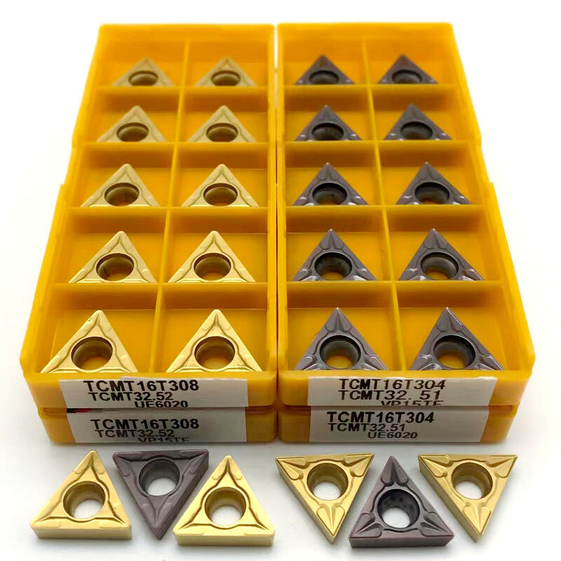 TCMT16T304 TCMT16T308 VP15TF UE6020 hartmetall klinge metall drehen werkzeug CNC drehen werkzeuge können indiziert TCMT 16T304 schneiden werkzeug