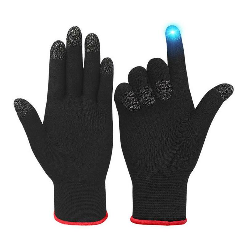 Guanti Unisex caldi e traspiranti ultrasottili da gioco con Touch Screen a 5 dita guanti sportivi da moto da bicicletta da equitazione