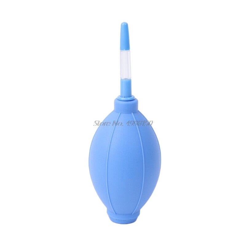Limpiador Flexible azul/rojo, bomba de aire de goma, soplador de lente para cámara Digital, pantalla de polvo, venta al por mayor, envío directo