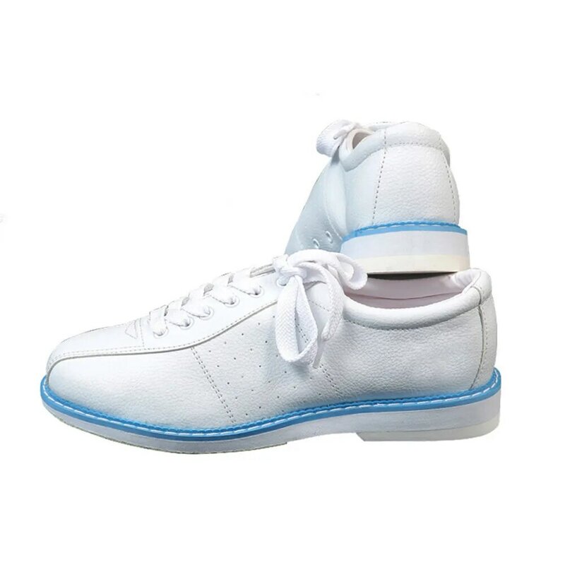 Zapatos de bolos blancos para hombres y mujeres, zapatillas deportivas Unisex para principiantes, envío directo