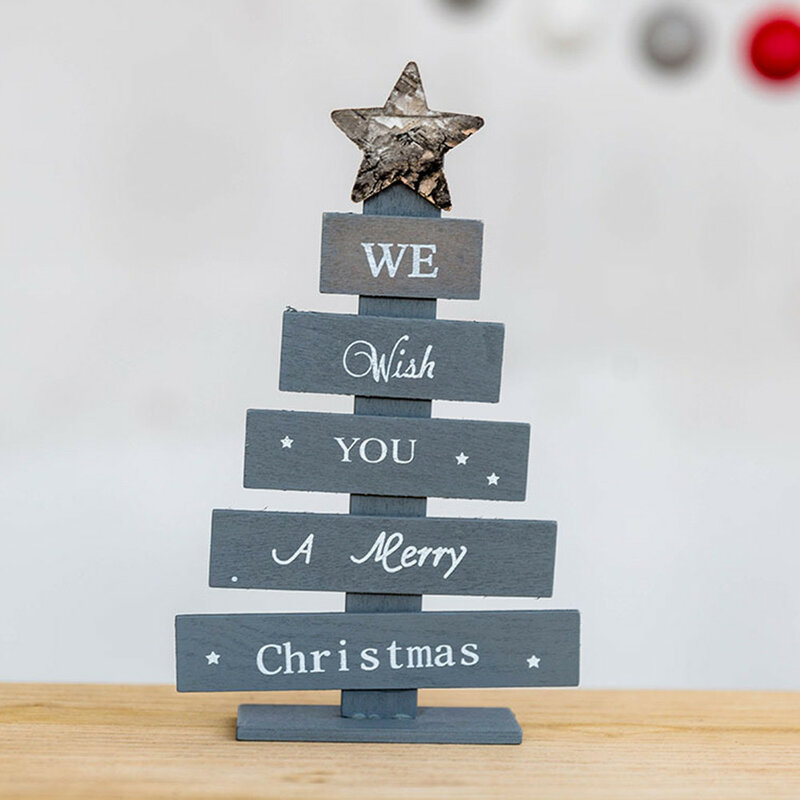 Mini ornamento de árvore de Natal para a decoração home, ano novo, partido, Xmas