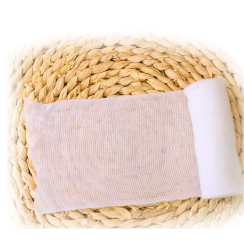 Bandage en coton élastique, 1 pièce, Kit de premiers soins respirant pour la peau, gaze, pansement pour les plaies, soins médicaux, soins d'urgence