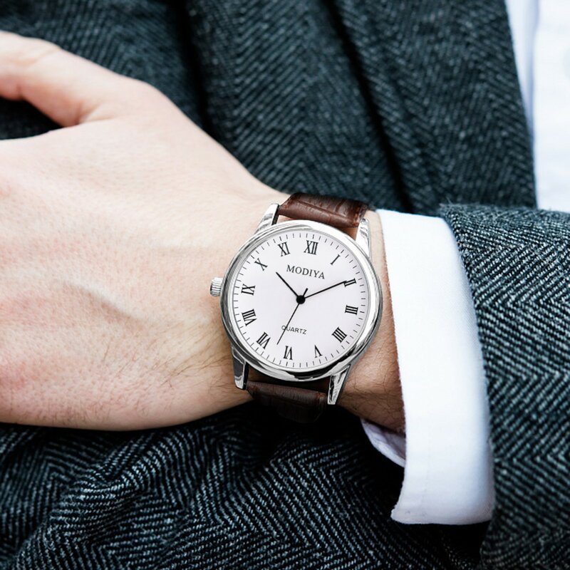 2022 New A Men Watch Waterproof Quartz Men Watches Chronograph Sport Wristwatch Leather Business Male Clock Watch