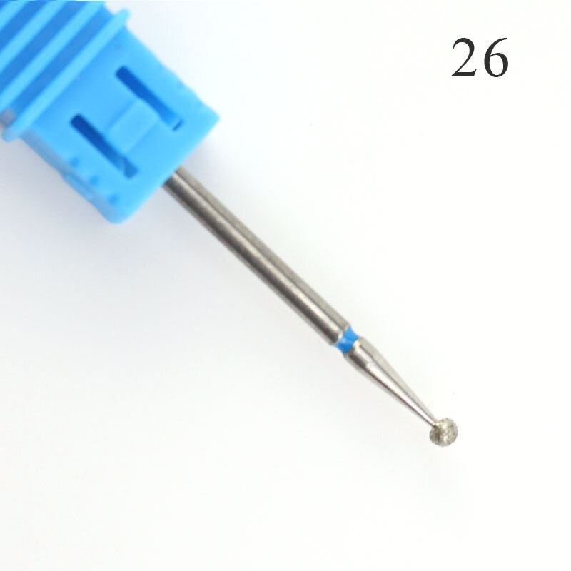 Hot Sell 1pcs Diamond Nail Drill Bits Electric Manicure Machine Drills Accessories Rotary Burr Mills Cutter Nail Remover Tools