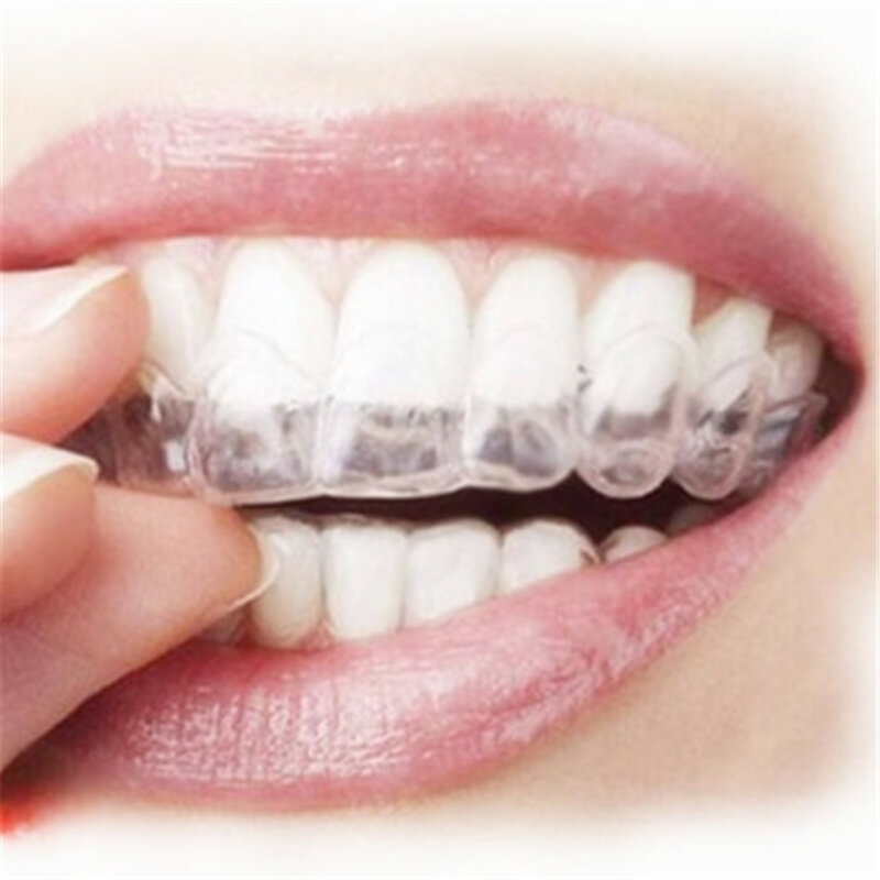 Apparecchi ortodontici dentali piastra per denti vassoi per la bocca protezione termo Gum Shield termoformatura paradenti apparecchio per bretelle