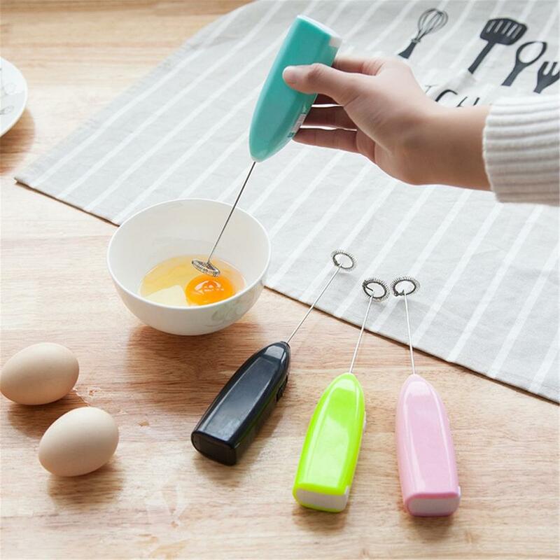우유 음료 커피 거품기 믹서 전기 계란 비터 거품기, 미니 핸들 교반기, 실용적인 블렌더, 주방 요리 도구