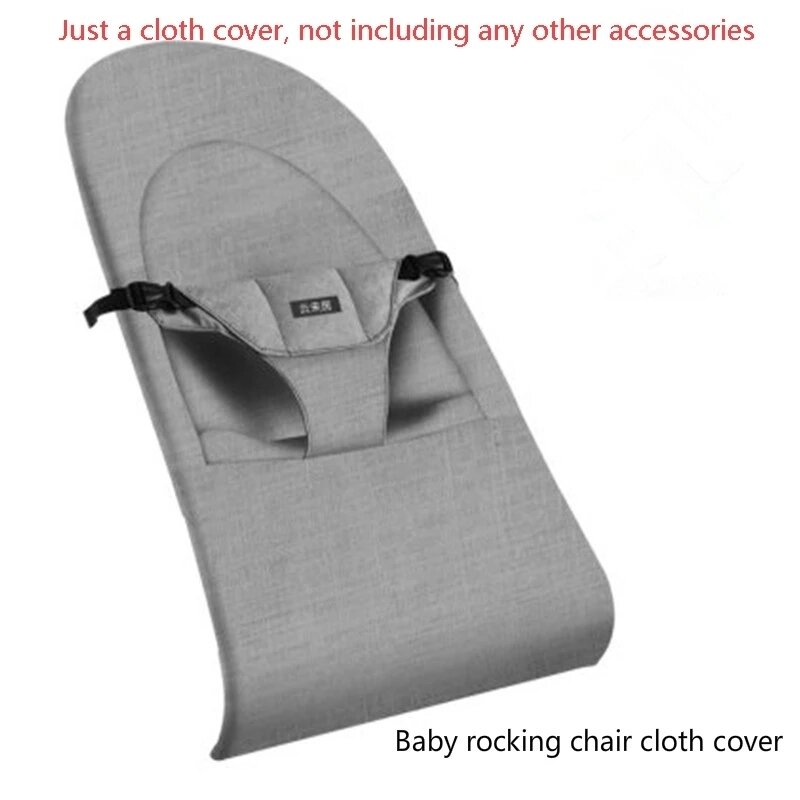 Universele Baby Schommelstoel Doek Cover Katoen Khaki Babybed Accessoires Baby Slaap Artefact Kan Sit Lie Spare Doek Set