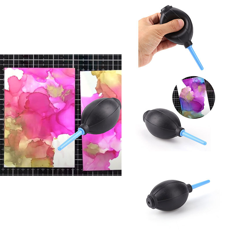 Ventilador de ar de tinta de álcool diâmetro interno da bola 5.5cm para manipular álcool movimento de tinta diy handmake artesanato foto