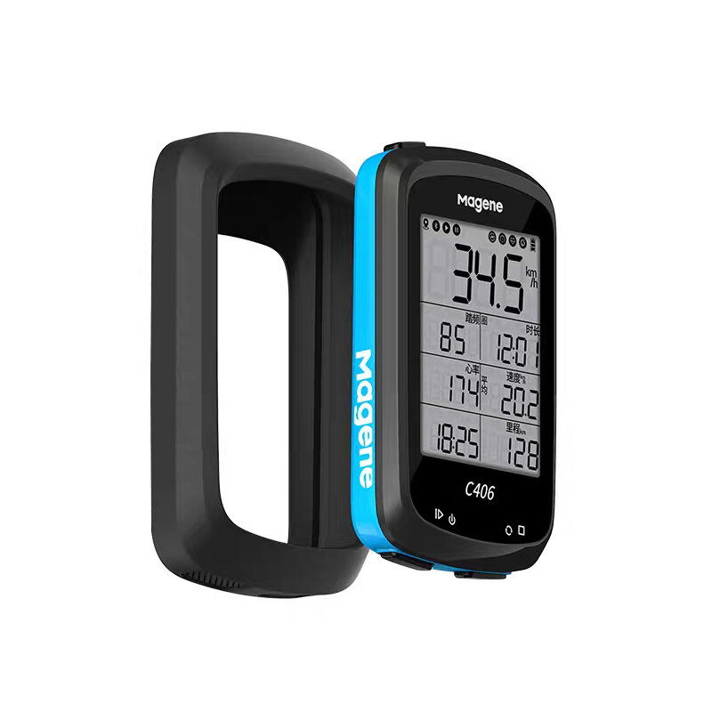 For Magene C406 Bike Computer Silicone Cover Speedometer Protective Sleeve For C406 Lite Stopwatch Silicone Hightquality Case