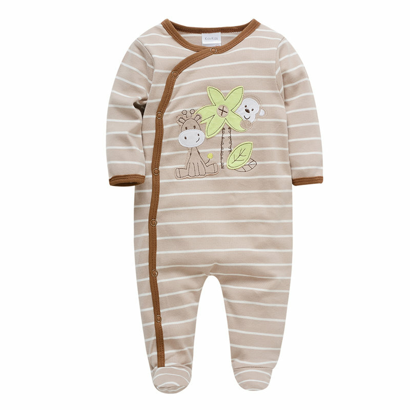 2020 0-12M noworodek dziewczynka ubrania Cute Cartoon jednorożec niemowlę śpioszki dla niemowląt kombinezon moda nowy maluch ubranka dla dzieci